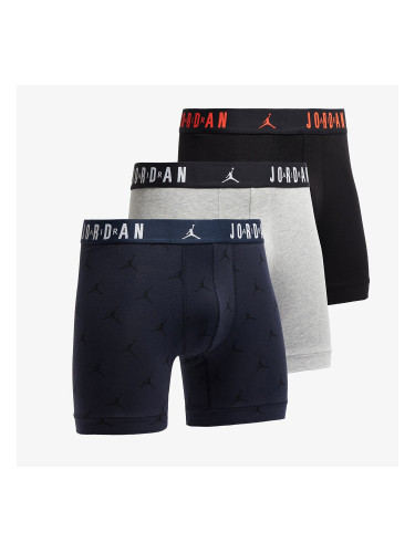 Боксерки Jordan Jhm Mens Flight Cotton Esst 3-Pack Obsidian XXL