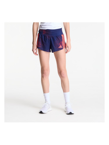 Къси панталони adidas Adizero Labrum Gel Pocket Shorts Dark Blue/ Lucid Red M