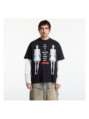 Тениска PLEASURES Machine T-Shirt Black M