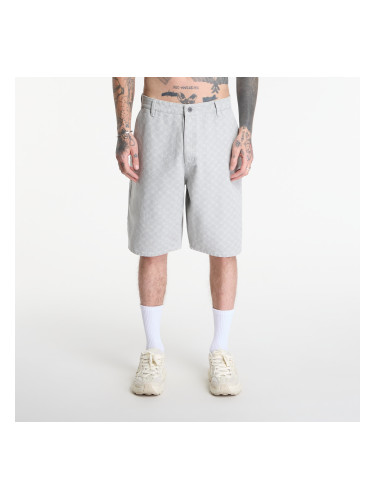 Къси панталони Daily Paper Washed Monogram Woven Shorts Grey S