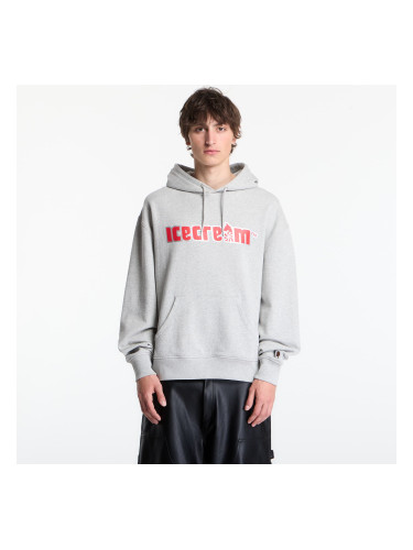 Суитшърт Billionaire Boys Club Icecream Soft Serve Popover Hood Heather Grey L