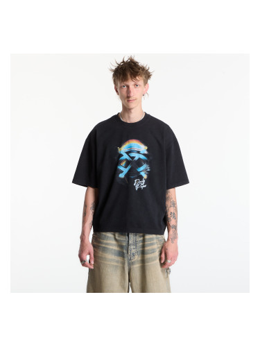 Тениска Daily Paper Shield Helmet Ss T-Shirt Washed Black L