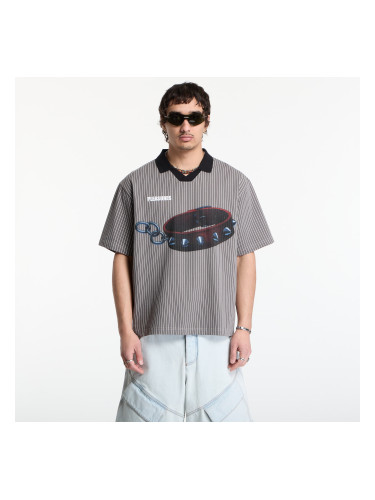 Тениска PLEASURES Pet Polo Charcoal L