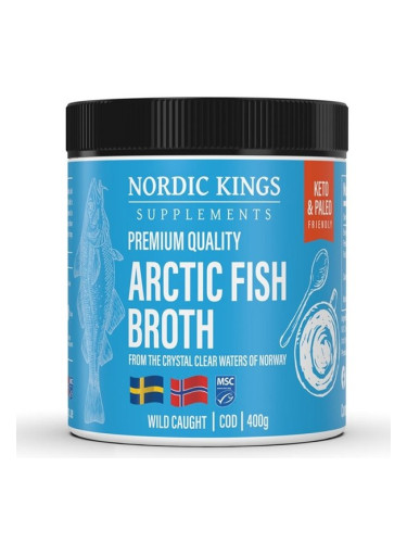 Рибен бульон от Арктическа риба 400 g прах | Nordic Kings