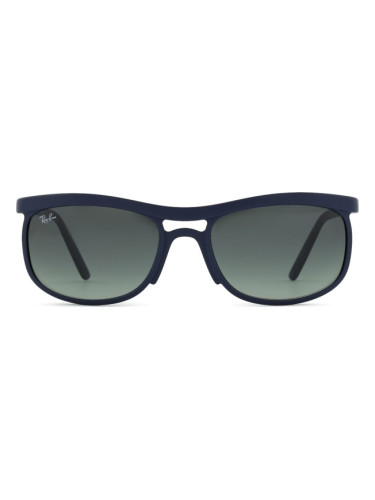 Ray-Ban RB4452 633111 59 - правоъгълна слънчеви очила, unisex, сини