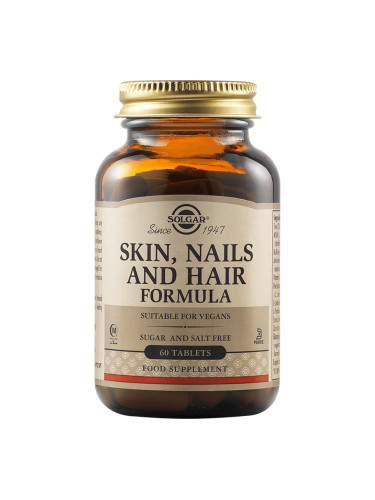 SOLGAR - Skin, Nails and Hair Formula - 60 таблетки