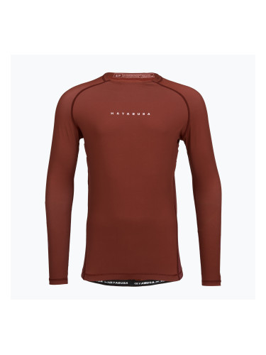 Мъжка блуза с дълъг ръкав за водни спортове Hayabusa Core Rash Guard red