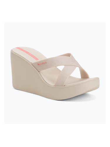 Дамски чехли Ipanema High Fashion II Slide beige/glitter/pink