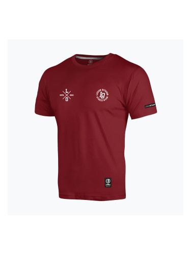 Мъжка тениска Octagon Legion LO burgundy