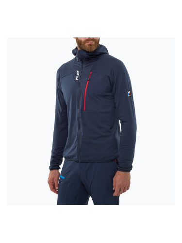 Мъжки поларен суитшърт Millet Trilogy Icon Lightgrid Hoodie saphir