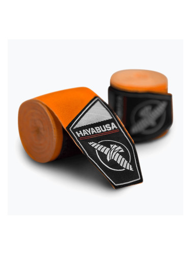 Hayabusa Perfect Stretch боксови ленти за ръце 450 cm orange