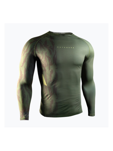 Мъжка блуза с дълъг ръкав за водни спортове Hayabusa Apex Rash Guard green