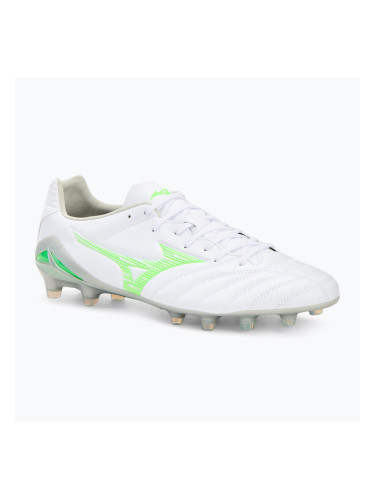 Мъжки футболни обувки Mizuno Monarcida Neo III Pro Md white/neon green