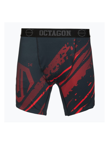 Мъжки тренировъчни шорти Octagon Legion Escape black/red