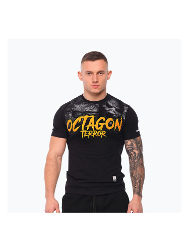 Мъжка тениска Octagon Second Face black/multicolor