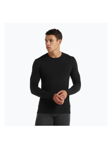 Мъжка термоактивна блуза icebreaker Merino 150 Anatomica Crewe black