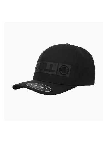 Питбул Пълна шапка ,,Hilltop" Stretch Fitted черна