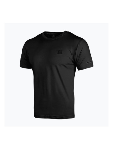 Мъжка тениска Octagon Small Logo black/black