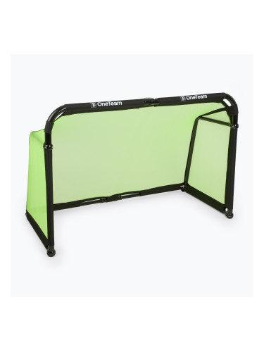 Футболна врата OneTeam SWIFTGOAL 180 x 120 cm foldable black/green
