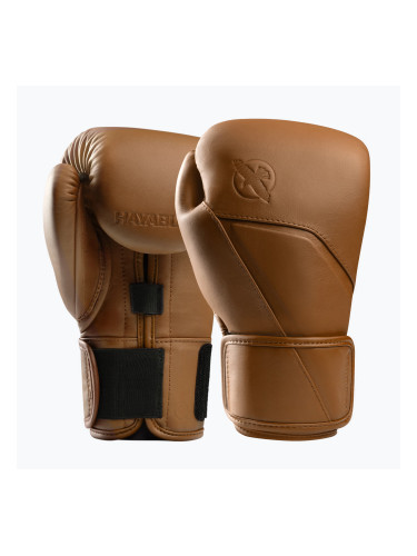 Боксови ръкавици Hayabusa E1 Leather brown