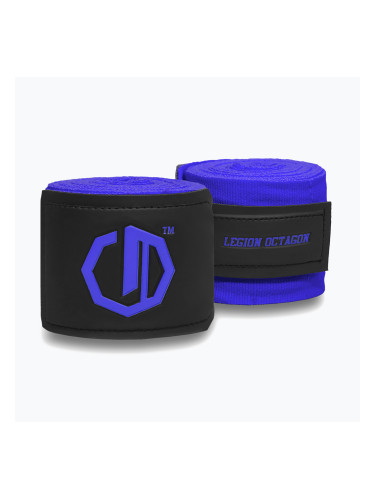 Боксьорски бандажи Octagon Legion Supreme 300 cm dark blue