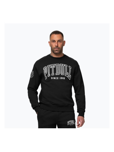 Мъжки суитшърт Pitbull Badger Crewneck black