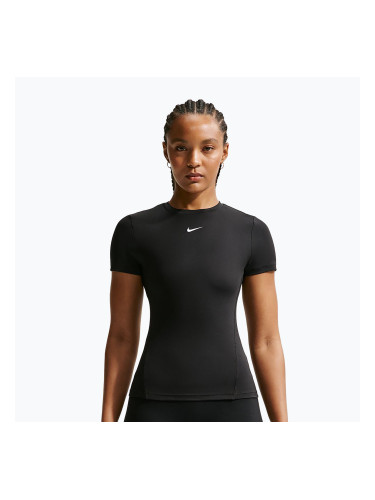 Дамска тренировъчна тениска Nike One Fitted black/white