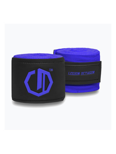 Боксьорски бандажи Octagon Legion Supreme 400 cm dark blue
