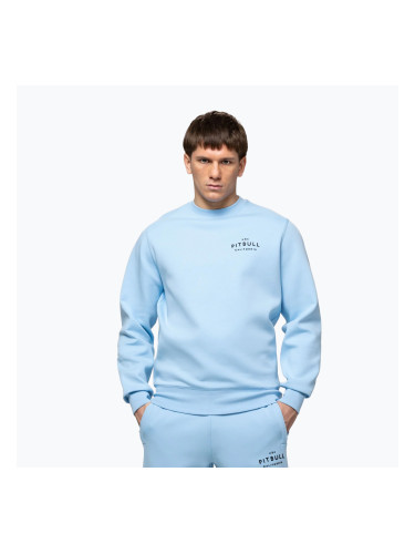Мъжки суитшърт Pitbull Sampson Crewneck Sweatshirt sky blue