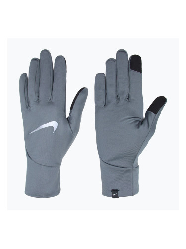 Мъжки ръкавици за бягане Nike Pacer Lightweight RG smoke grey/smoke grey/silver