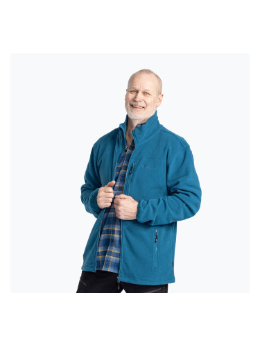 Мъжки суитшърт за трекинг Pinewood Finnveden Fleece d.azur blue