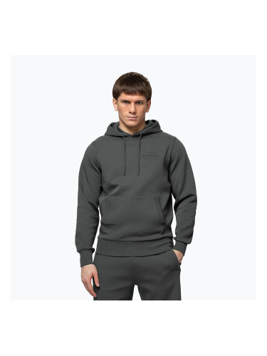 Мъжки суитшърт Pitbull Sampson Hooded Sweatshirt grey/green