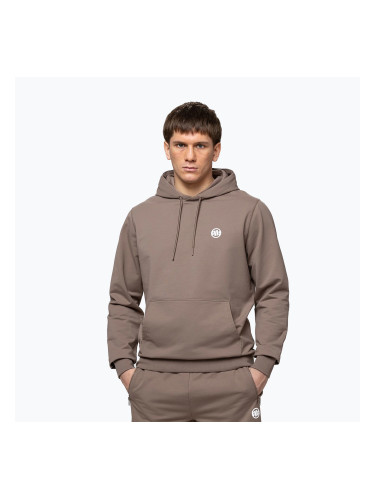 Мъжки суитшърт Pitbull Nugget Small Logo Hooded brown savana