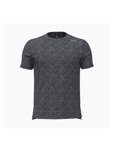 Мъжка тениска за бягане Under Armour Velociti Pro Print black/black/metallic silver