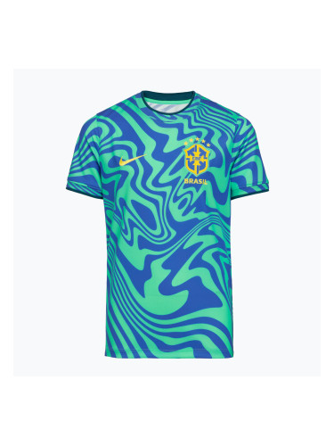 Детска футболна тениска Nike Brazil Pre-Match
