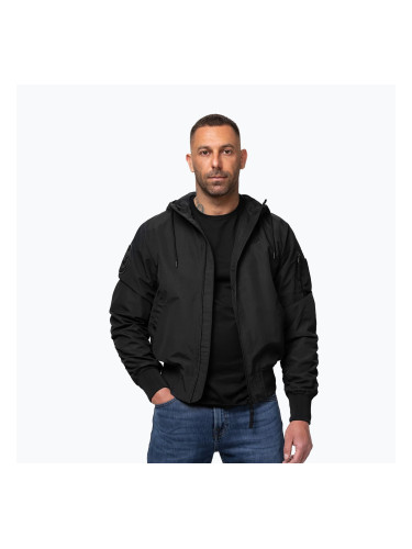 Мъжко яке Pitbull Hooper Hooded black