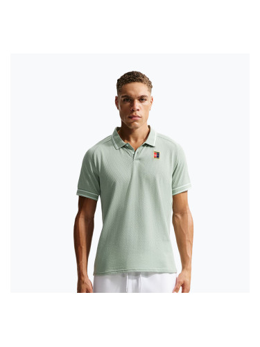 Мъжка тениска/фланелка за тенис Nike Court Heritage Polo steam