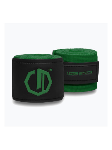 Боксьорски бандажи Octagon Legion Supreme 500 cm dark green