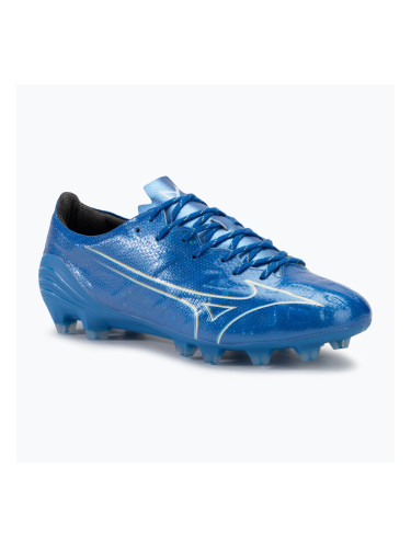 Мъжки футболни обувки Mizuno α Pro FG  white/laser blue/gold