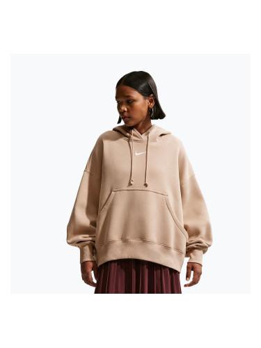 Дамски суитшърт Nike Sportswear Phoenix Fleece Oversized linen/sail
