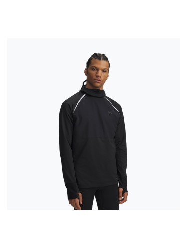 Мъжки суитшърт за бягане Under Armour Velociti Pro Balaclava Hoodie black/reflective