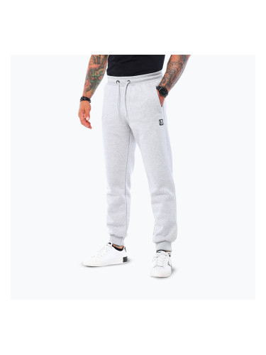 Мъжки панталони за бягане Octagon Small Logo grey