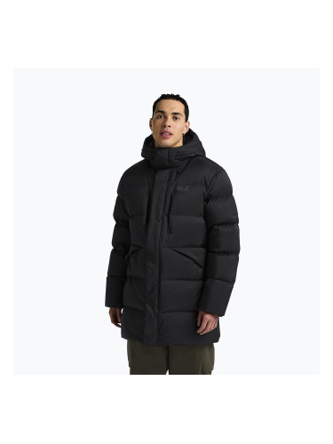 Мъжко пухено яке Jack Wolfskin Icy Hill Coat Rds black