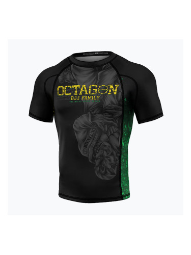 Octagon Premium Jiu Jitsu Family черен/многоцветен мъжки рашгард