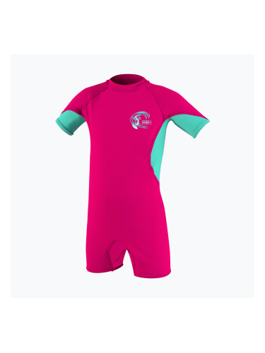 Гащеризон UPF 50+ O'Neill Child Basic Skins UV Spring IT4 watermelon/light aqua/white