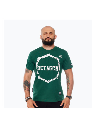 Мъжка тениска Octagon Зелени зъби