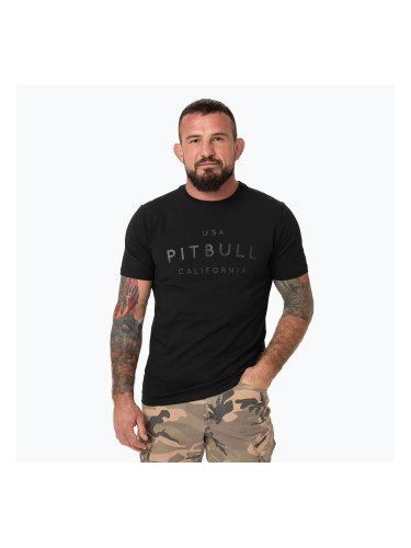 Мъжка тениска Pitbull USA CAL black