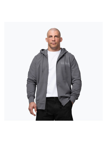 Мъжки суитшърт Pitbull World Sweatshirt Zip Hooded graphite