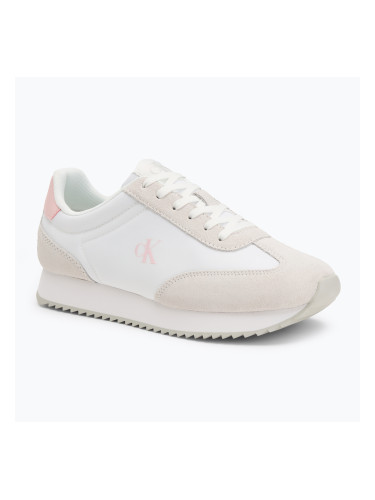 Обувки Calvin Klein за жени YW0YW01828 Caleup Mg Nylon Mix Bright White/Sweet Pink