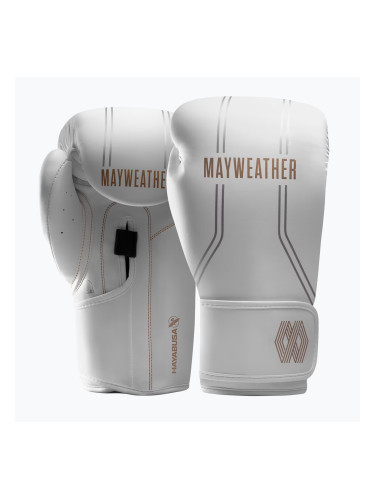 Hayabusa Mayweather Contender бели/златни боксови ръкавици